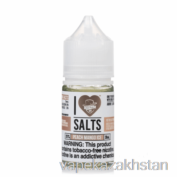 Vape Disposable Peach Mango Ice - I Love Salts - 30mL 50mg